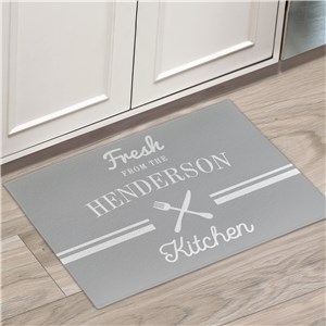 Personalized Flip Flop Family Welcome Doormat