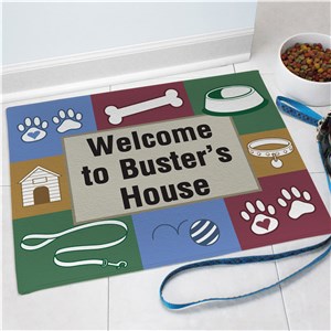 Doggy's House Personalized Pet Doormat | Personalized Doormats