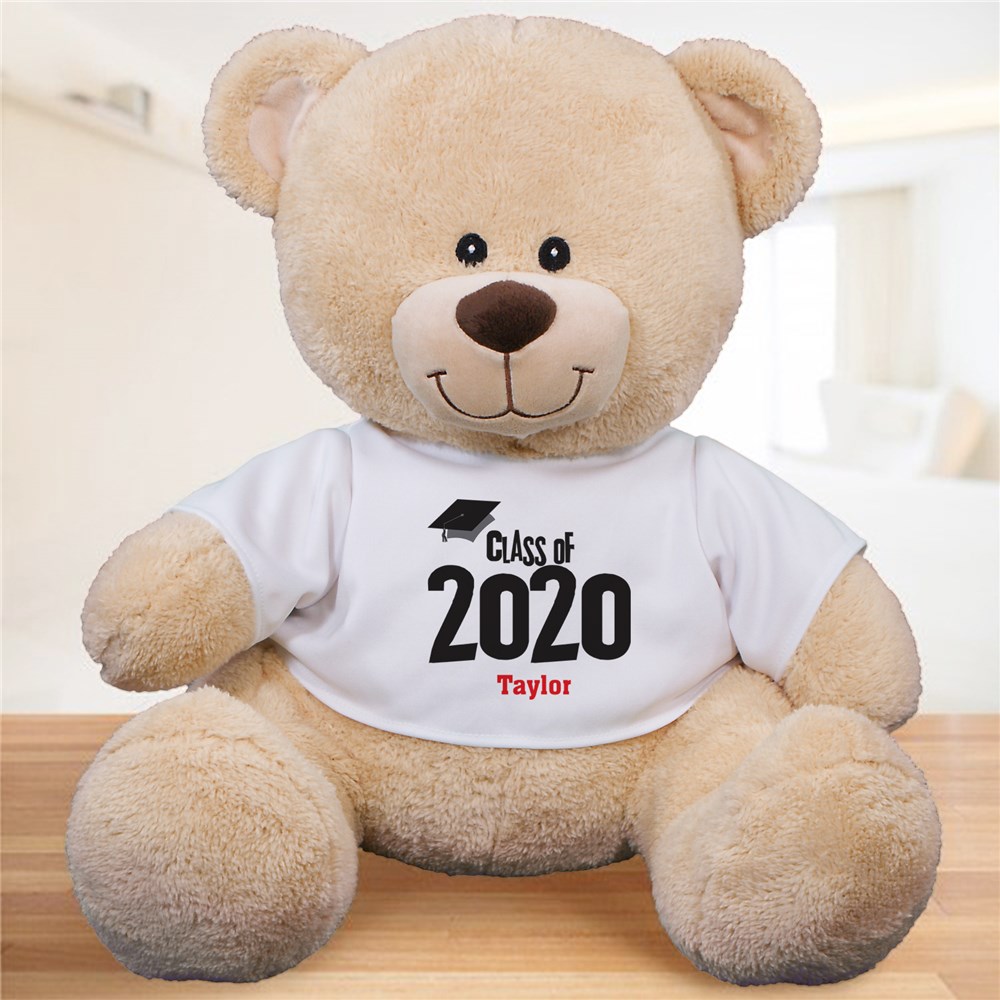 personalized graduation teddy bear