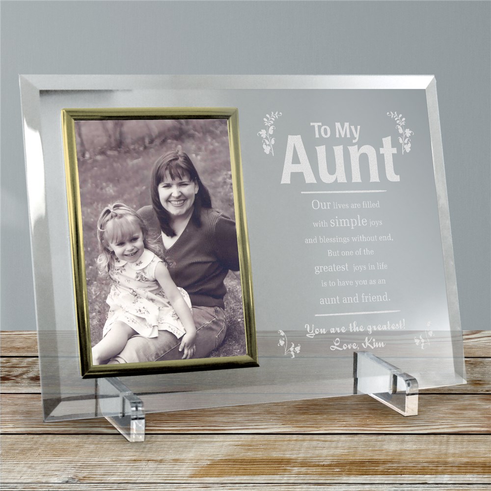 Gifts for an older very sweet aunt - Aunt I love how we don't have to –  Zapbest2