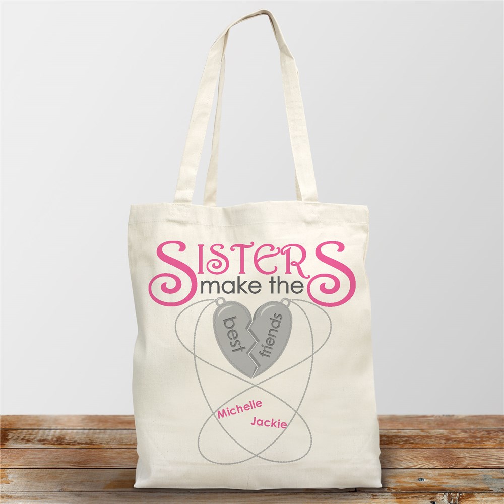 Best Friends Tote Bags, Personalized Tote, Designer Bags, Girls