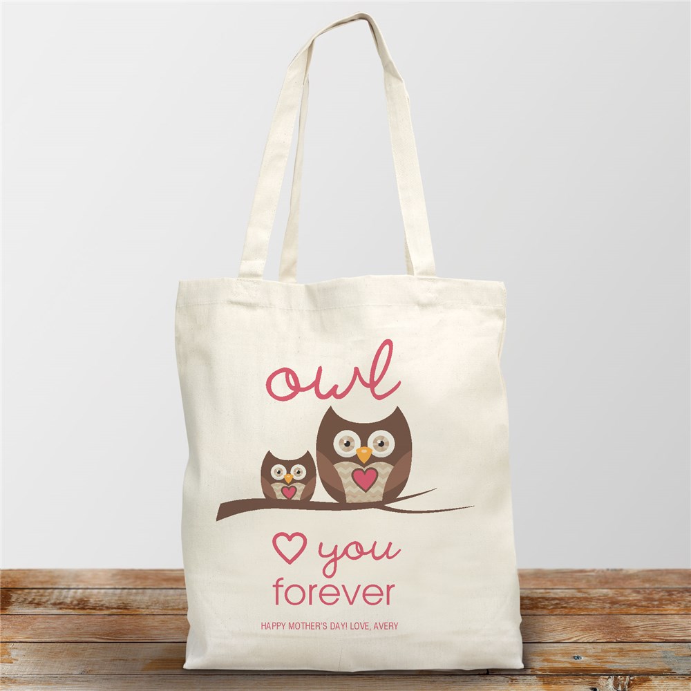 Personalized Love You Forever Tote Bag | GiftsForYouNow