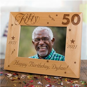 Personalized 50Th Birthday Gifts - Unique 50th Birthday Gift Instant Personalized Poster : They look absolutely perfect on top of a set of drawers or these personalised 50th birthday gift ideas are available in oak and american black walnut.