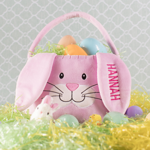 Embroidered Easter Bunny Baskets | GiftsForYouNow