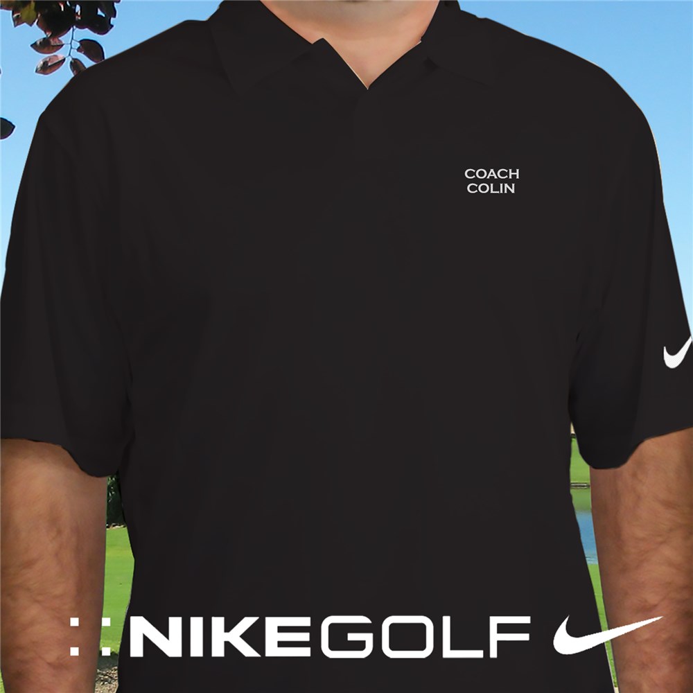 custom nike golf polos