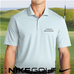 Personalized Blue Tint Nike Polo | GiftsForYouNow