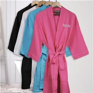 Personalized Plush Robe Custom Embroidered, Birthday Gift, Wedding Gift,  Adult Men Women Night Robe for Mom, Micro Fleece Spa Bathrobe -  Canada