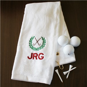 Personalized Golf Hand Towel E31423