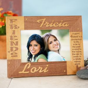 Personalized Best Friend Photo Frame | GiftsForYouNow