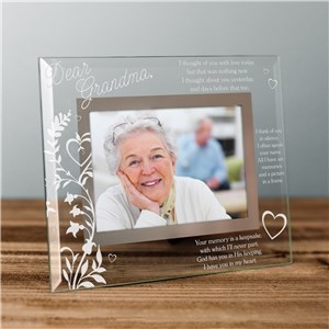 glass engraved frame frames personalized giftsforyounow memorial memory