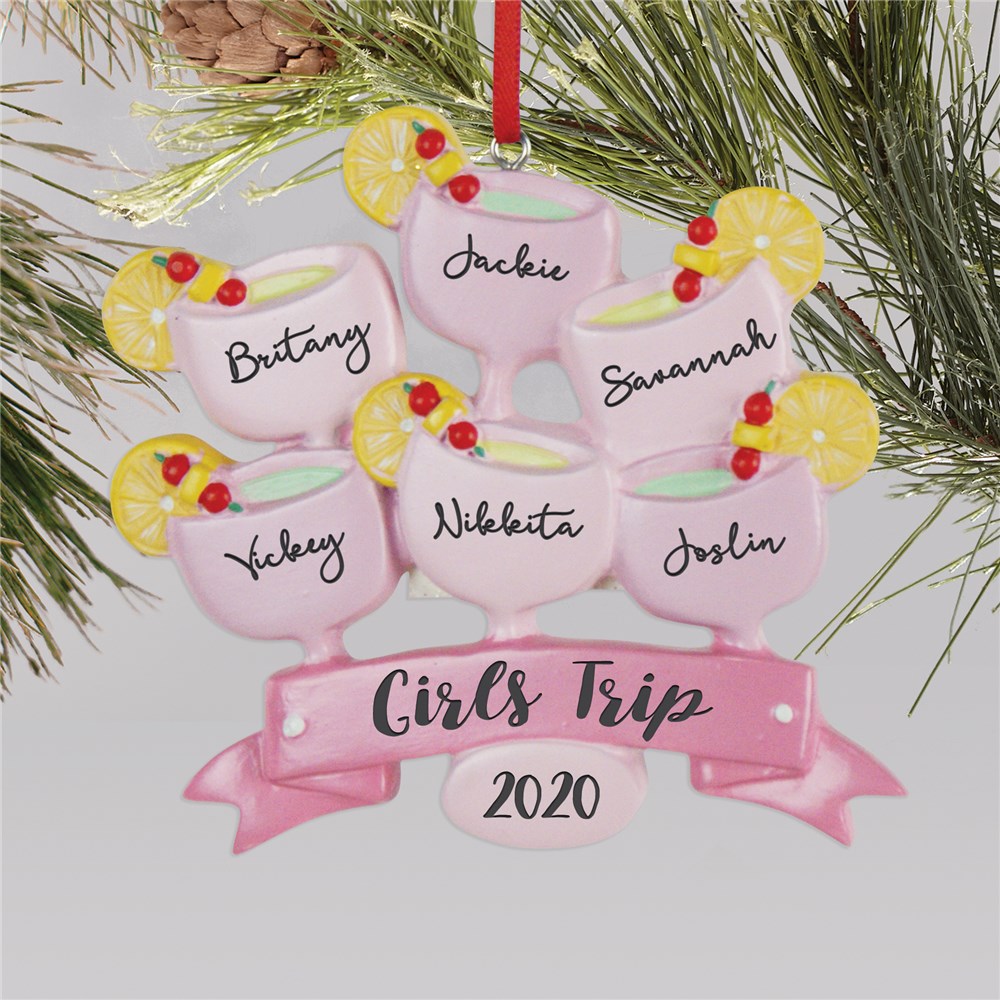 personalized girlfriend ornaments