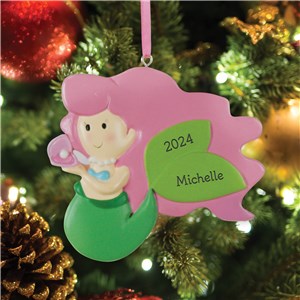 Mermaid Christmas Ornament | Christmas Ornament