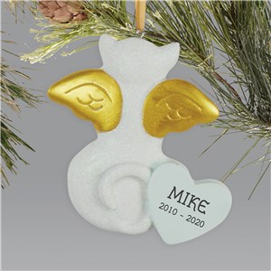 personalized pet memorial christmas ornaments