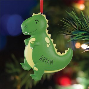 Personalized Dinosaur Ornament | Customized Kids Ornaments