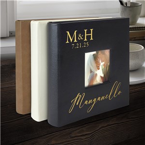 Custom Engraved Wedding Photo Album