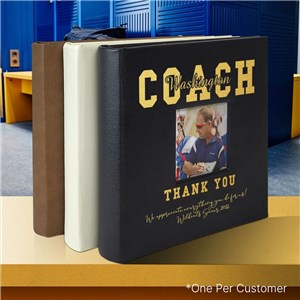 Engraved Thank You Coach Photo Album L22258407