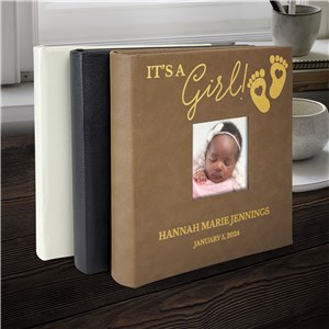 Engraved Paw Prints On My Heart Leatherette Photo Album L14922407X