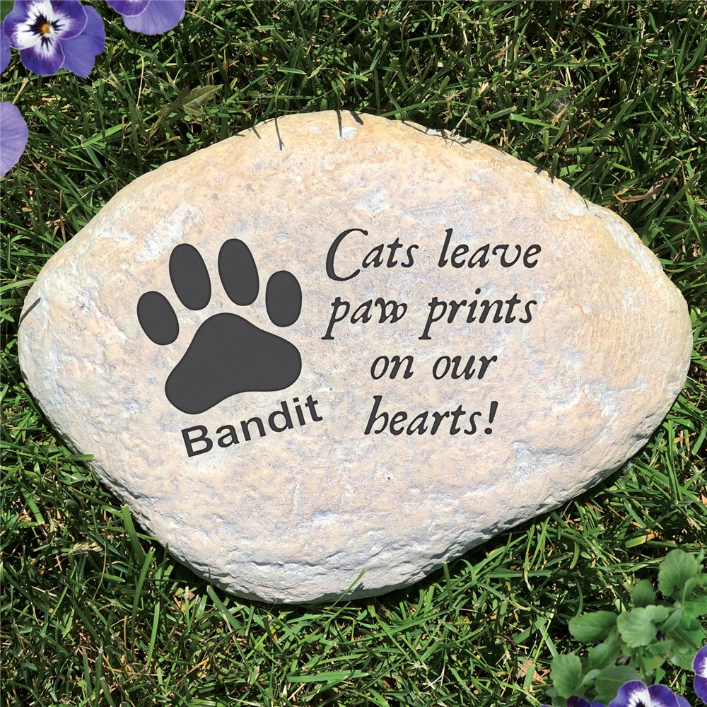cat memorial stones personalized