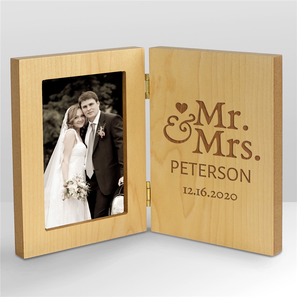 personalized picture frames wedding