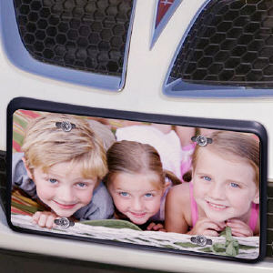 Personalized Picture Perfect License Plate by Gifts For You Now