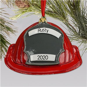 Firefighter Ornaments Personalized Firefighter Christmas Ornaments