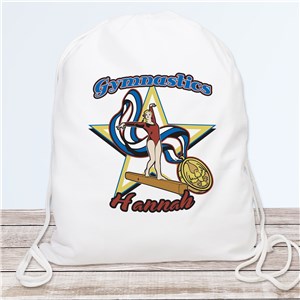 glitter gymnastics bag