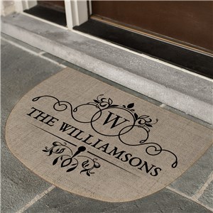 Welcome To Our Home - Personalized Door Mat Custom Number of Family Me -  LakeAndWind