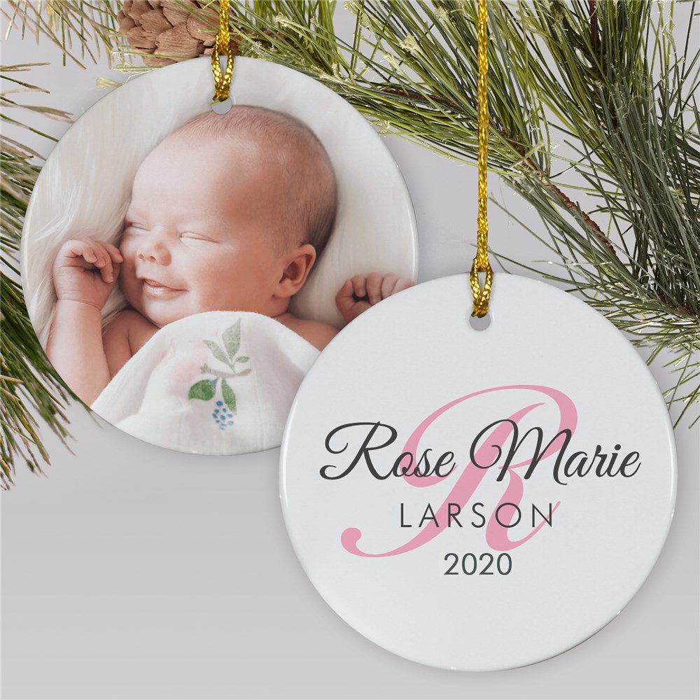 Unique Baby's First Christmas Ornament 2024 - Anny Carlina