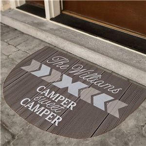 Corner Last Name Personalized Doormat 18x30, Personalized Wedding  Housewarming Closing Gift, Simple, Modern, Trendy 