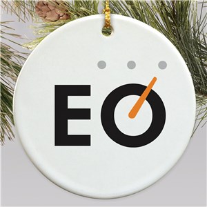 Personalized Corporate Logo Round Ornament U1575910