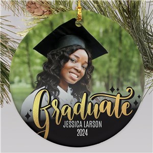 Personalized Graduate Photo Ornament