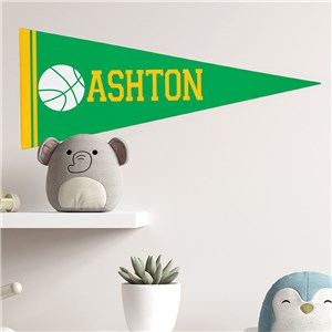 Personalized Sports Icons Pennant U23064183