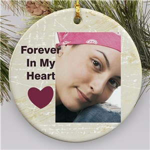 Memorial Photo Holiday Ornament | Memorial Ornament