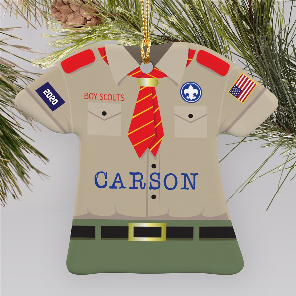 Boy Scout Christmas Ornaments 