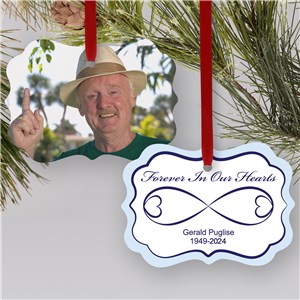 Sympathy Gift Photo Ornament | Photo Memorial Ornament | Memorial Christmas Ornaments