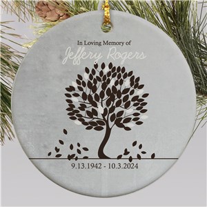 In Loving Memory Personalized Ornament | Memorial Christmas Ornaments