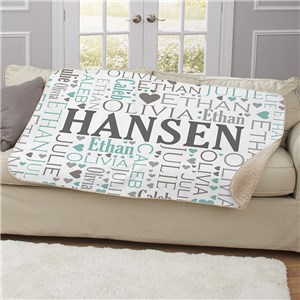 Personalized Family Name Word-Art 50