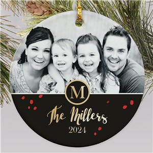 Family Photo Christmas Ornament | Picture Ornaments