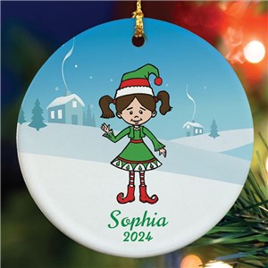 Personalized Holiday Character Ornament | Personalized Christmas Ornaments for Kids