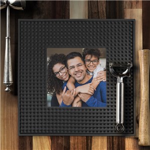 Peronalized Photo Square Bar Mat UV22108132SQ
