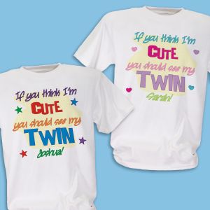 You Should See My Twin Youth T-Shirt from GiftsForYouNow.com
