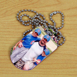 Personalized Picture Dog Tag - Custom Photo Dog Tag