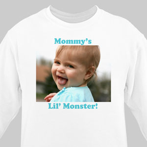 sweatshirt with personalized picture