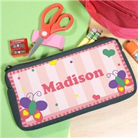 Personalized Butterfly Pencil Case | GiftsForYouNow.com