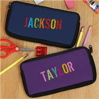 Personalized Name Pencil Case | Colorful Name Pencil Pouch