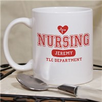 Personalized Nursing Coffee Mug | Custom Printed Nurse Coffee Mug ...