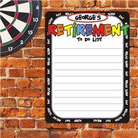 Retirement To Do List Dry Erase Board, retirement Gag gift, Retirement ...